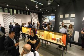 Постмодернистские коллекции больших форматов Lea Ceramica на Cersaie-2016